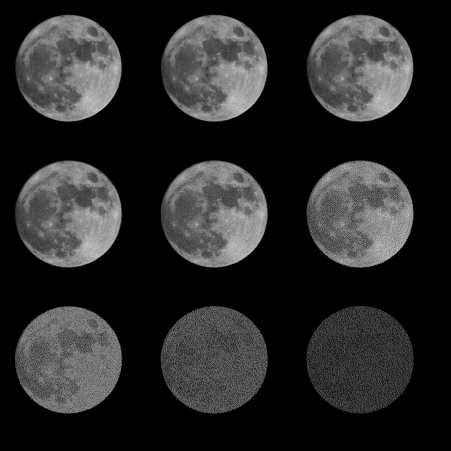 dithering-moon
